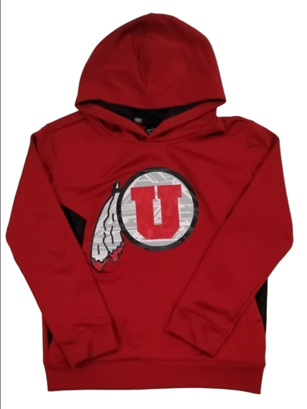 3/$20 Kids Red Hooded Pullover Sweatshirt with Graphic U